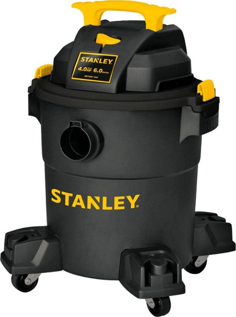 Conquer Messes with the Powerful 6-Gallon Stanley Wet/Dry Vacuum Conquer Messes with the Powerful 6-Gallon Stanley Wet/Dry Vacuum