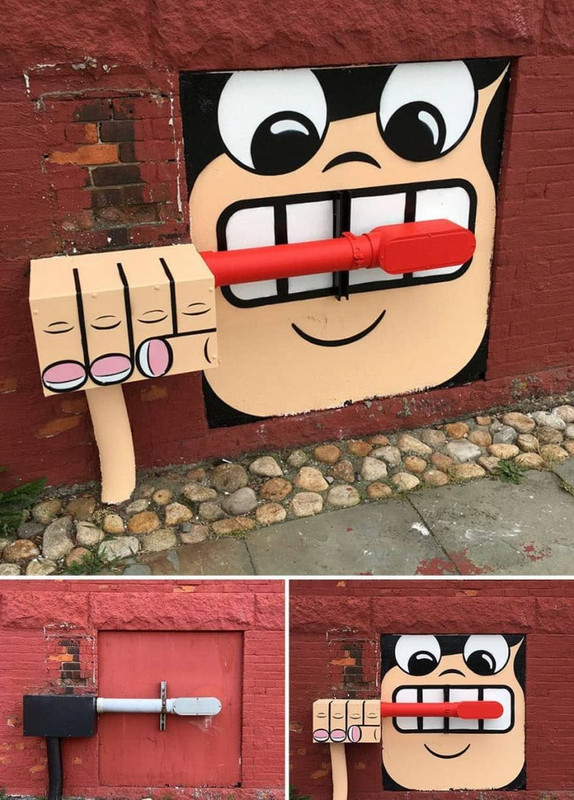 Талантливый художник преображает улицы города, пока его не поймала полиция