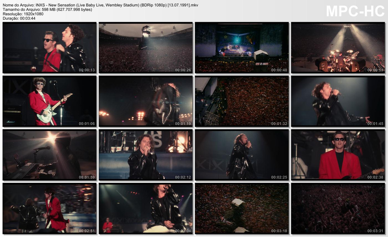 INXS - New Sensation (Live Baby Live, Wembley Stadium) (BDRip 1080p) [13.07.1991]