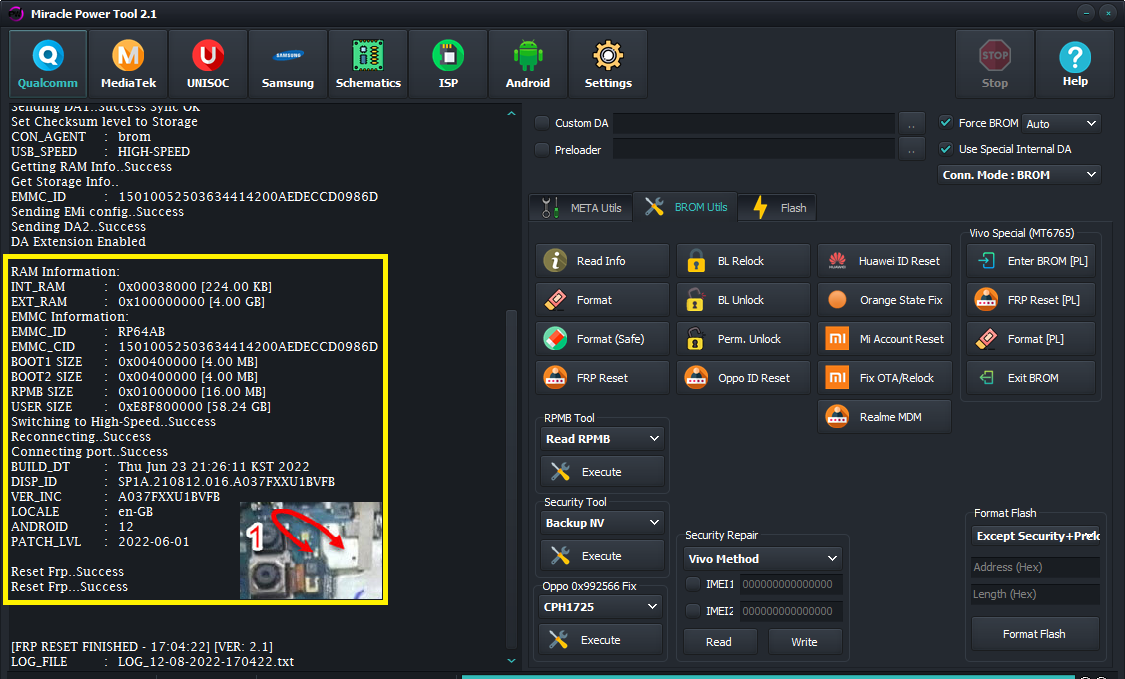 Samsung A03s ( SMA037F ) U1 FRP Lock Remove Successfully With Test