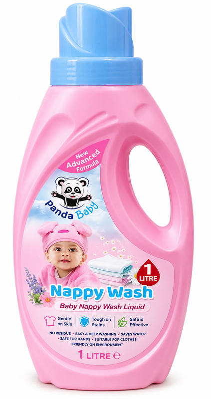 Panda Baby Nappy Wash 1L