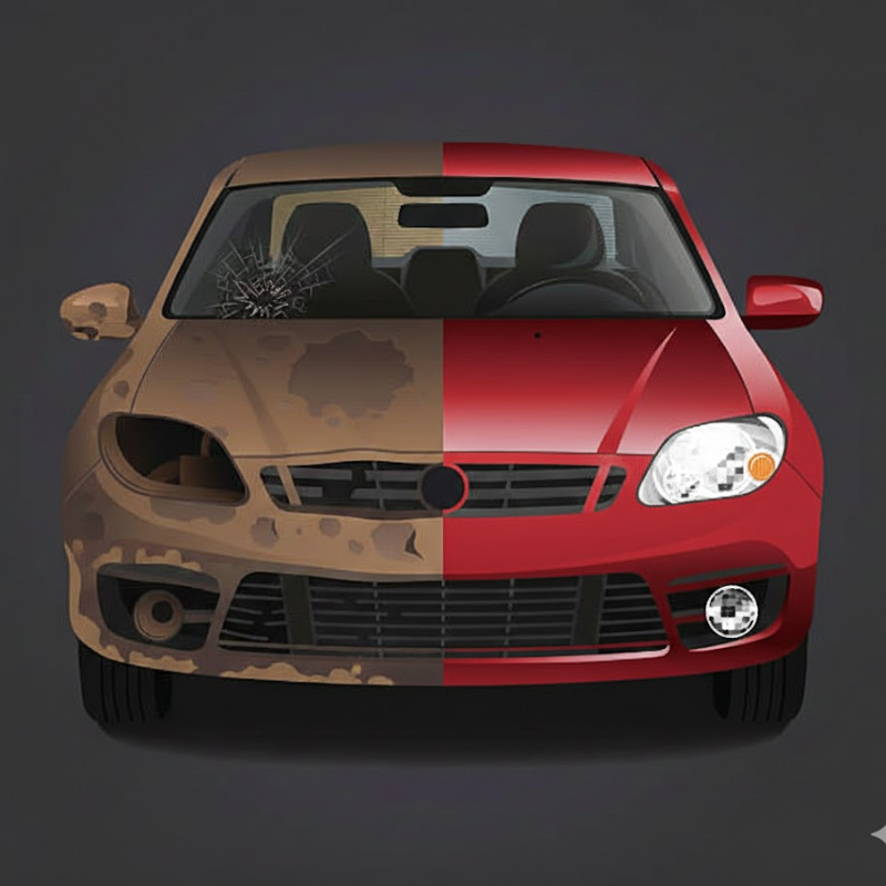 Professional car painting service Hyderabad