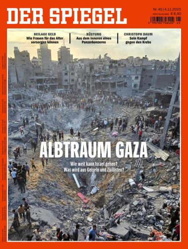 Cover: Der Spiegel Nachrichtenmagazin No 45 vom 04  November 2023