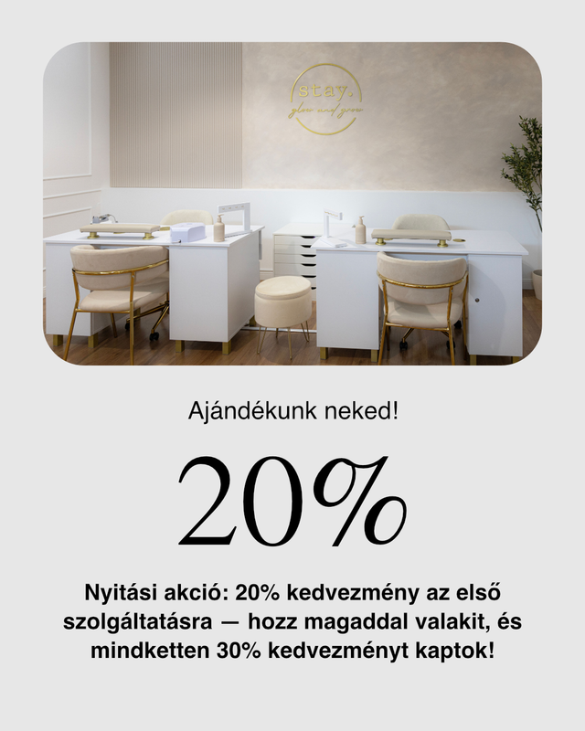 stay. nyitási akció