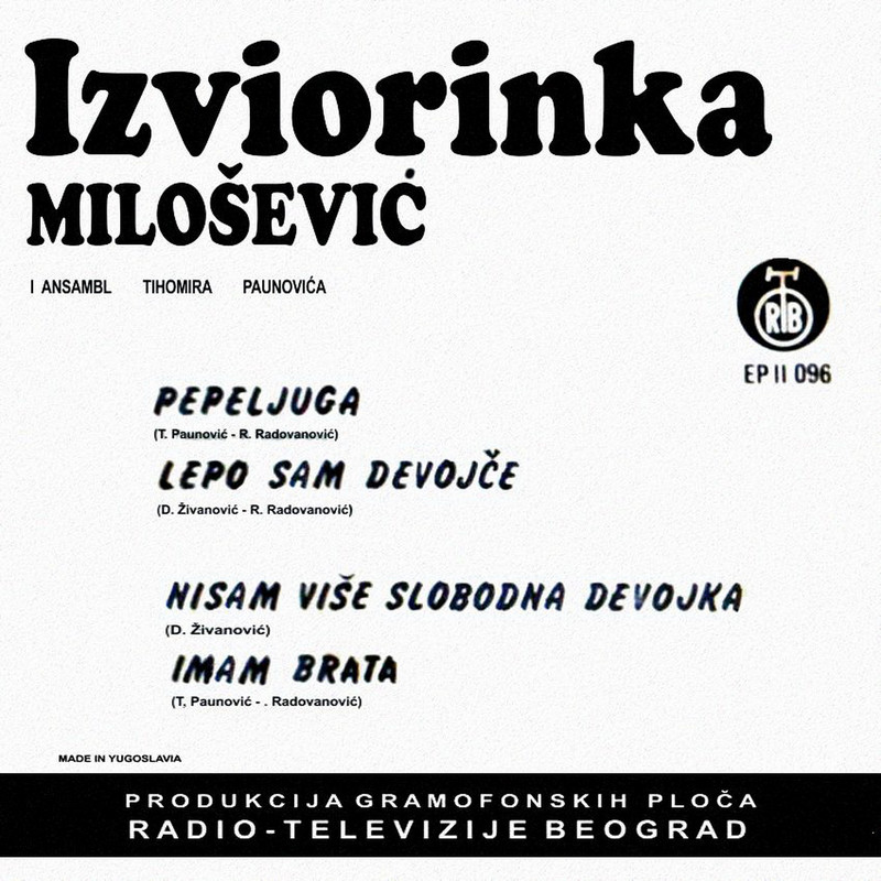 Izvorinka Milosevic 1972 z