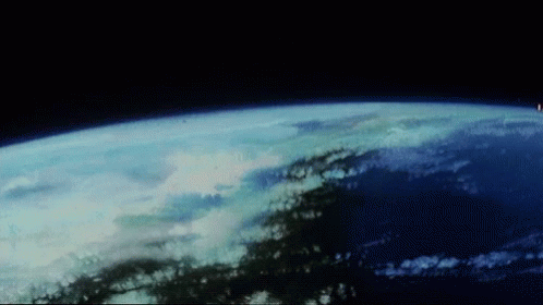an animated picture shot from space wherein the Earth can be seen from above being quickly covered in giant glowing crosses and also being turned red, an animation from neon genesis evangelion, which can also be interpreted as a funny way to portray the result of swearing something "on everyone's soul"