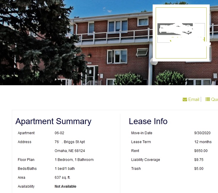 wrong apartment