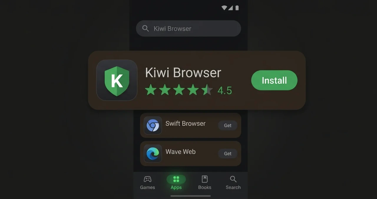 Kiwi Browser в Google Play