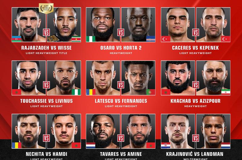 Финализираха бойната карта за GLORY 107