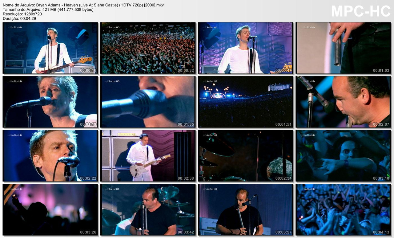 Bryan Adams - Heaven (Live At Slane Castle) (HDTV 720p) [2000]