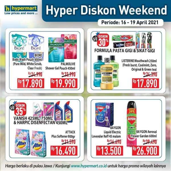 Katalog Promo Hypermart 16-19 April 2021 
