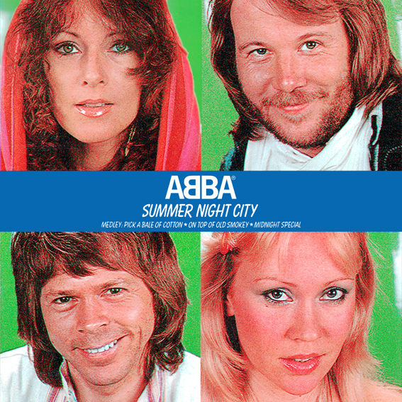 ABBA 1978 Summer Night City   Medley (design by Philippe Dupont-