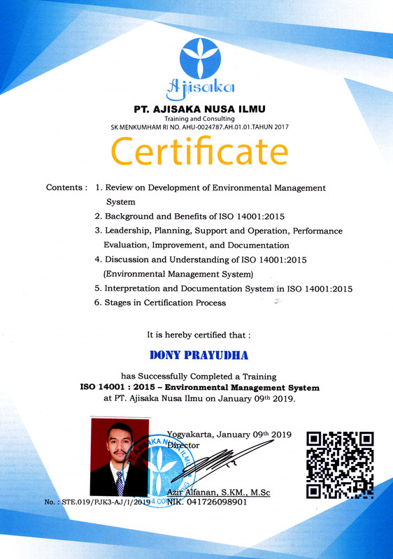 (2019) ISO 14001