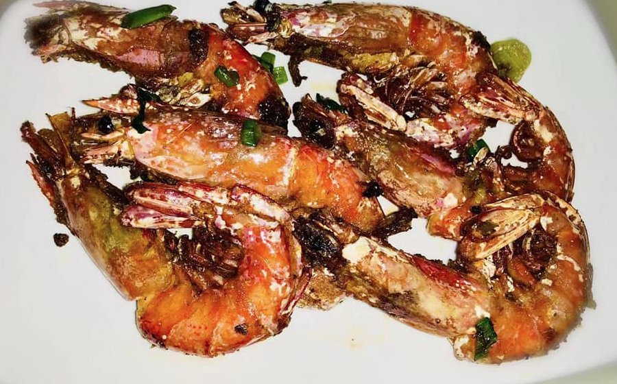 gamberoni sale e pepe