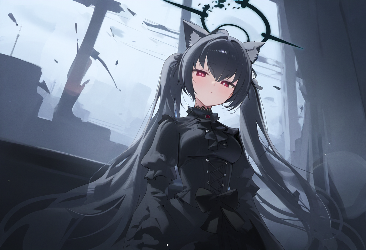 1girl, serika, shiroko terror, [[blue archive]], mikozin, NDGD, ohlia, {kobayash s-1062940617