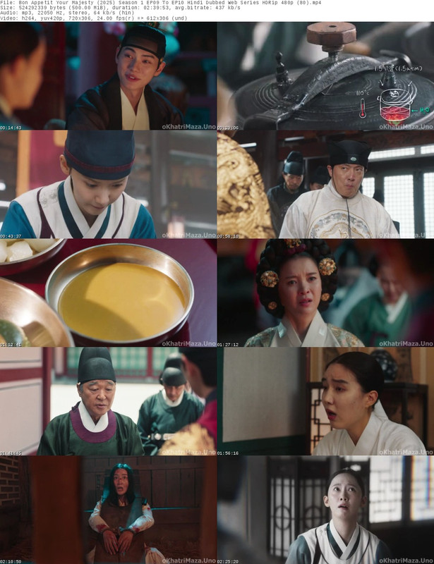 Bon Appetit Your Majesty (2025) Season 1 EP09 To EP10 Hindi Dubbed Web Series HDRip 480p (80)_s