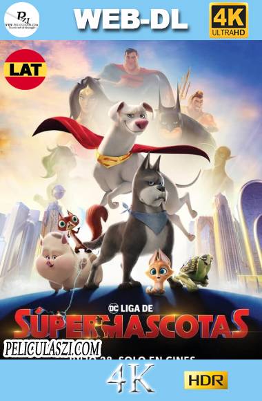 DC Liga de Supermascotas (2022) Ultra HD WEB-DL 4K HDR Dual-Latino