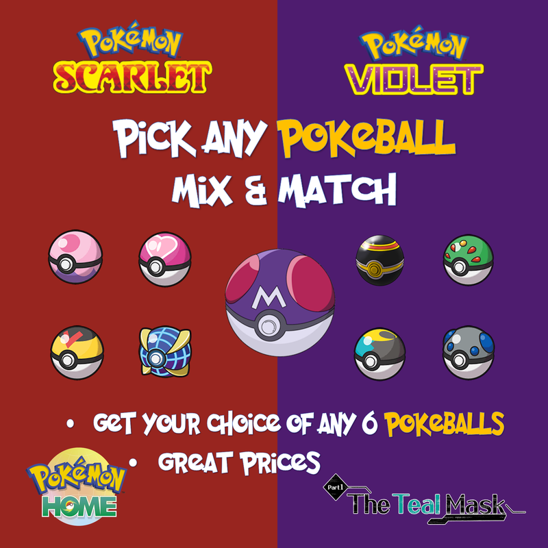 Pick any Poke ball