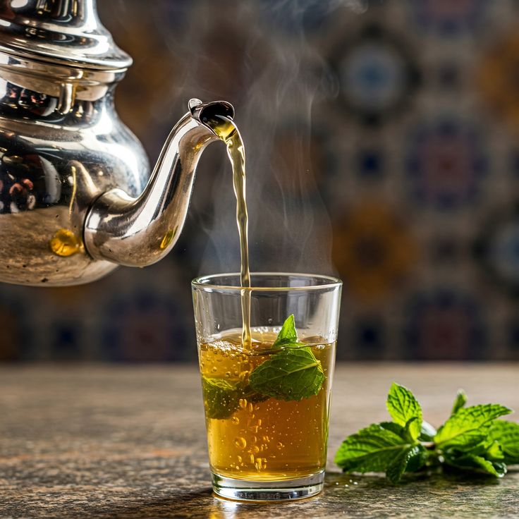 Moroccan Mint Tea & Pastries