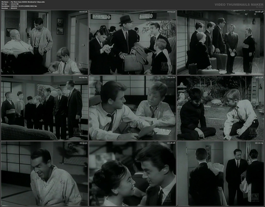 My Three Sons S03E01 Weekend in Tokyo.mkv