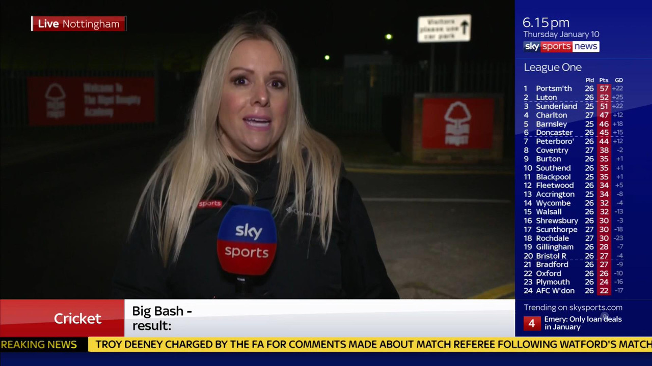10 January - 18.00.00 - Sky Sports News At 6 2019. A comprehensi