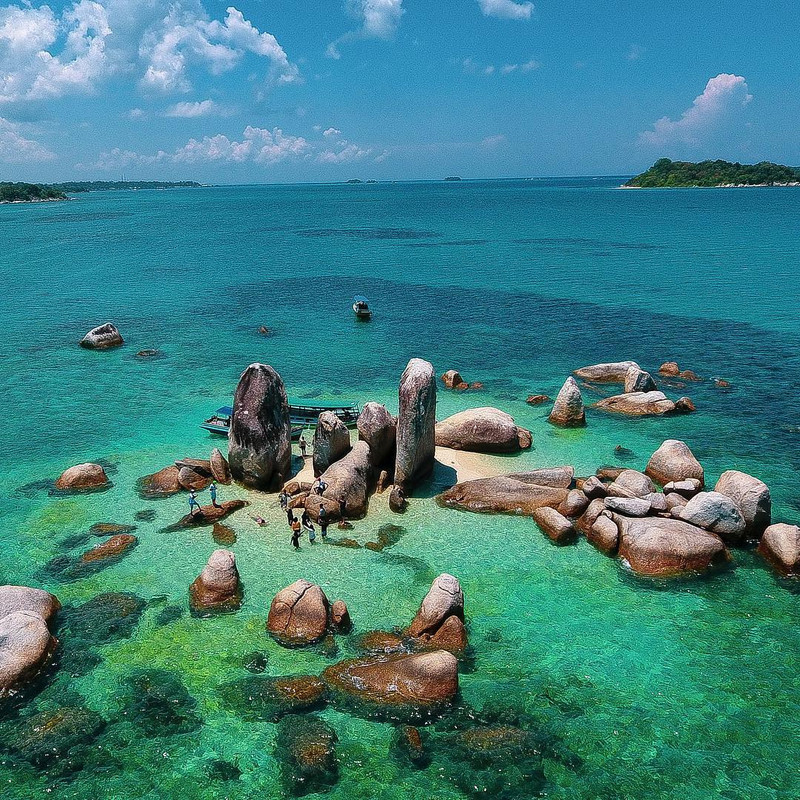 Pulau Batu belayar pulau sangat kecil