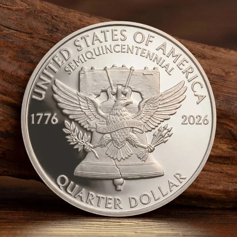 1776–2026 America 250th Anniversary Commemorative Washington Coin