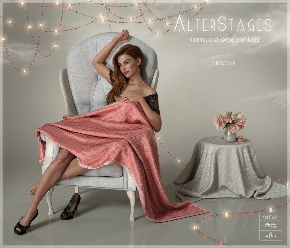 AlterStages - Realistic dForce Blankets