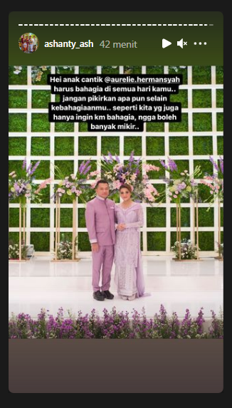 Ashanty tulis pesan menyentuh untuk Aurel Hermansyah 