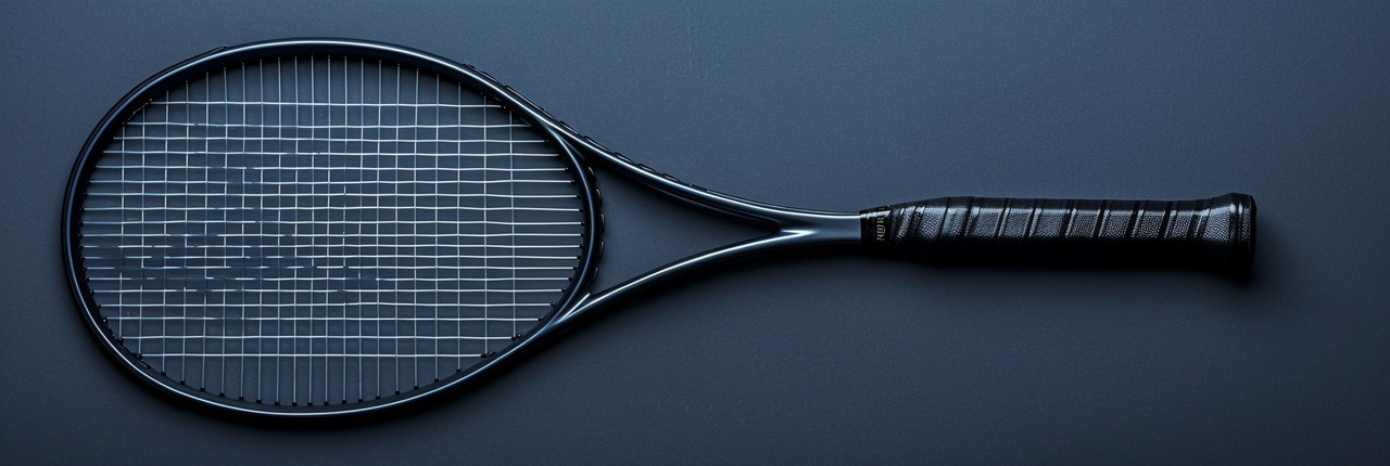 Теннисная рактека черная