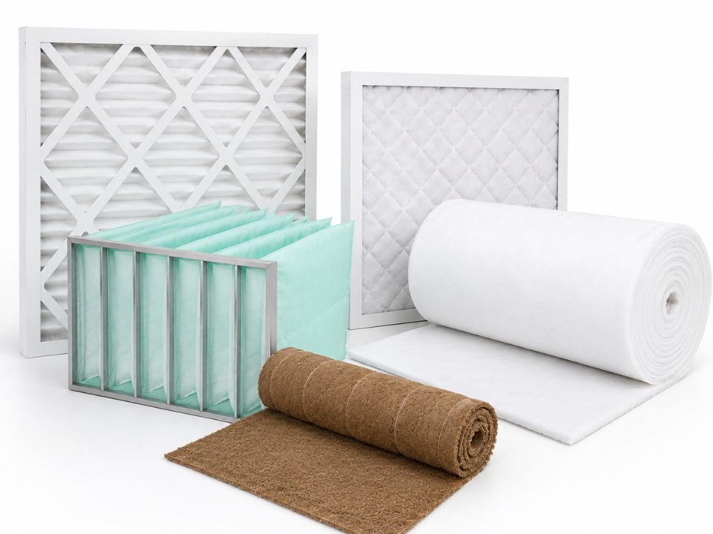 Paint booth filters supplier in Chennai - industrial spray booth filtration
