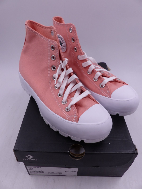 CONVERSE CHUCK TAYLOR ALL STAR LUGGED HI 399938 W 8.5 / EU 42 PINK QUARTZ CONVERSE CHUCK TAYLOR ALL STAR LUGGED HI 399938 W 8.5 / EU 42 PINK QUARTZ