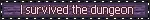 i survived the dungeon