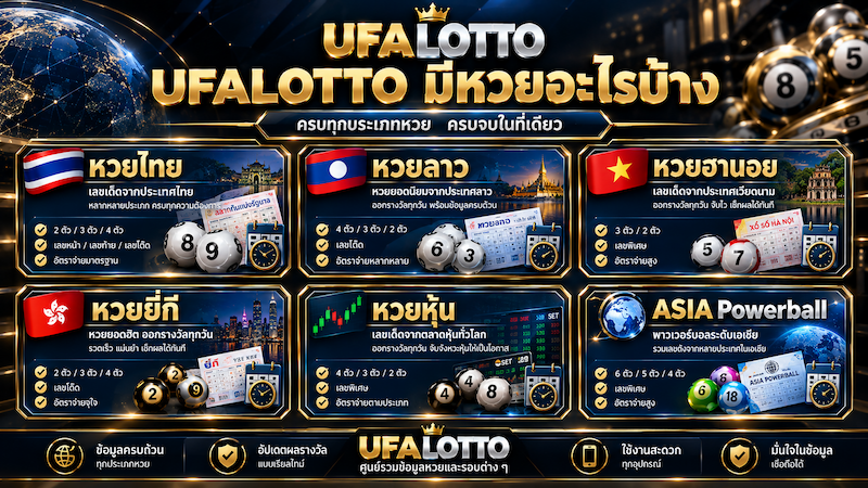 ประเภทหวย UFALOTTO