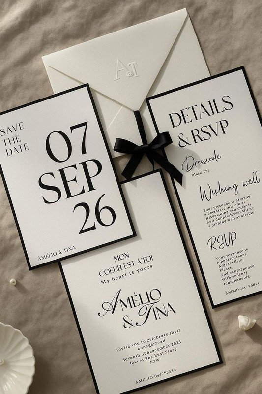 [Faire-part de mariage]