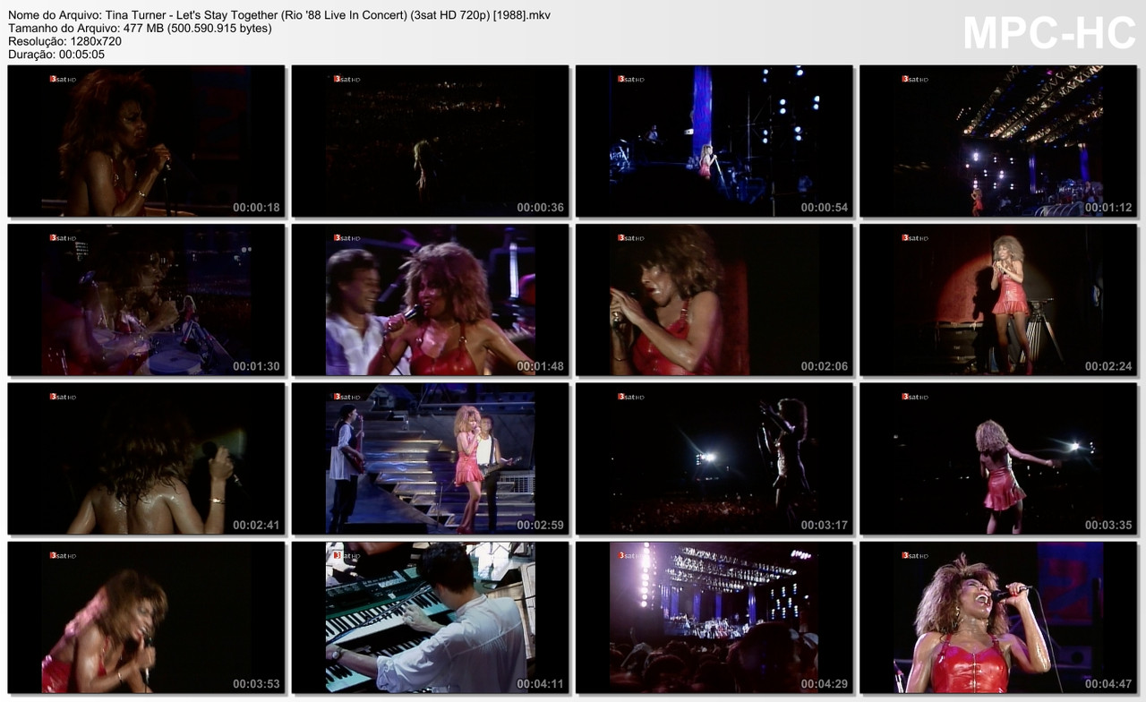 Tina Turner - Let's Stay Together (Rio '88 Live In Concert) (HDTV.Galexanders - HDMania) (HDTV 720p)