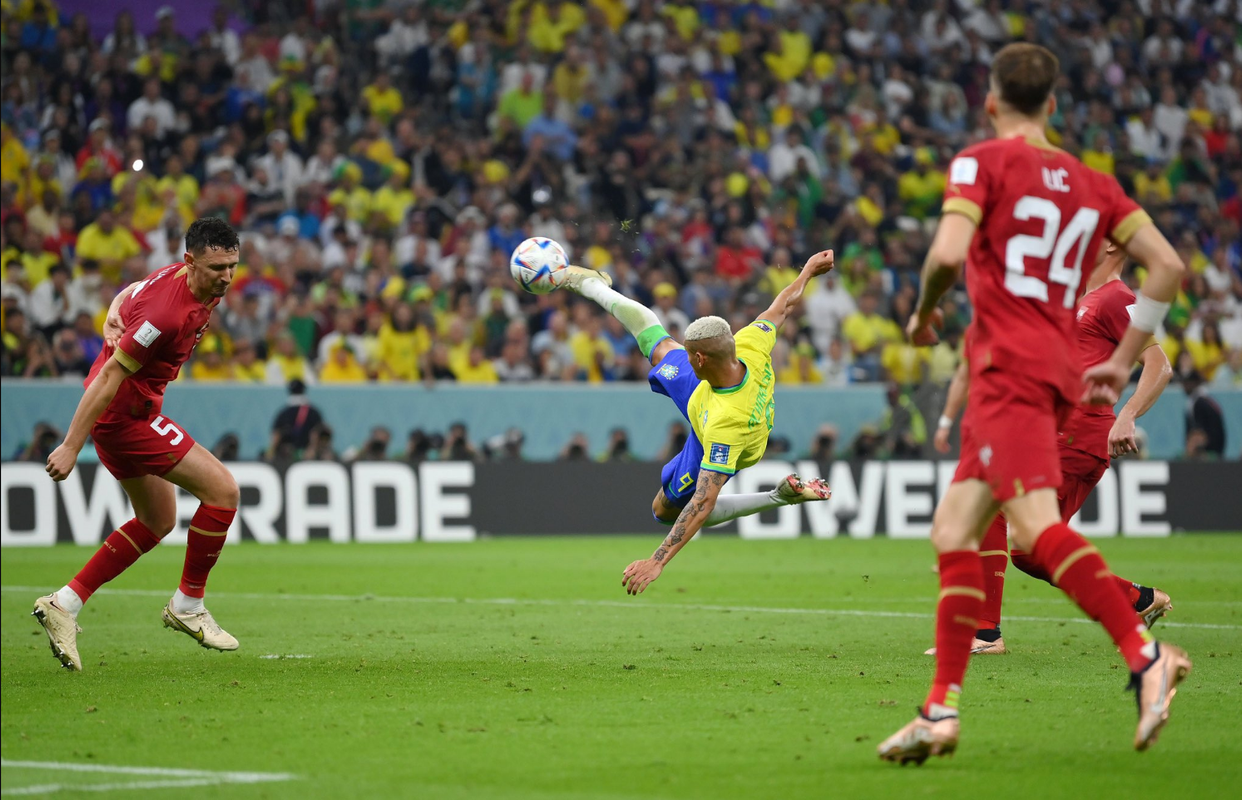 Qatar 2022: Brasil ganó a Serbia con dos golazos de Richarlison