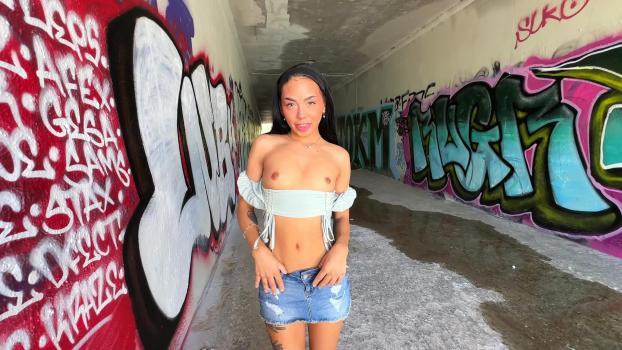 BangRealTeens – Bianca Bangs – Fucks Under An Overpass