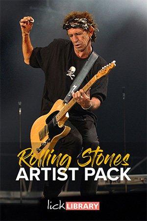Lick Library - Rolling Stones: Artist Pack