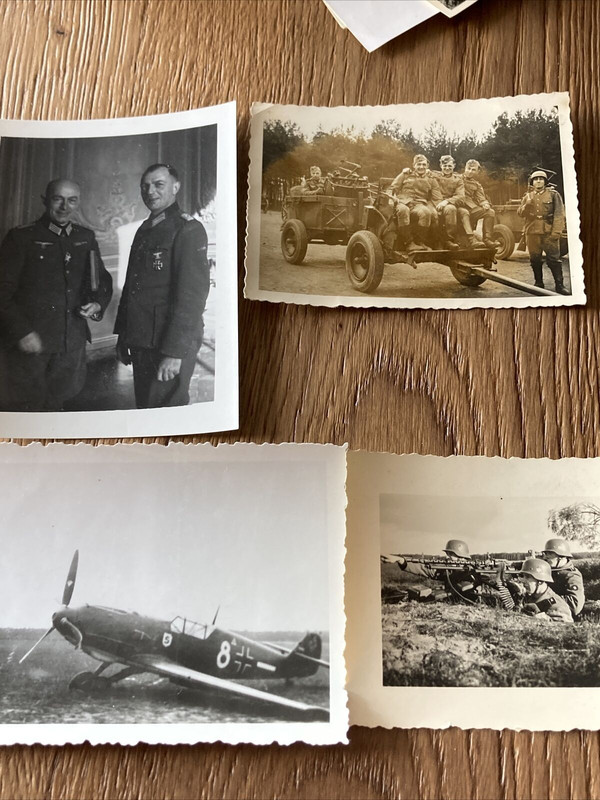 Wehrmacht Ostfront Kampf Kriegsbilder Sturmtruppen MP Gewehr Flugzeug Me Bf 109 (1)