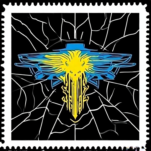 Postal-stamp-style-art-of-a-fl-59