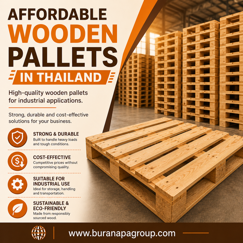 Affordable Wood Pallets in Thailand