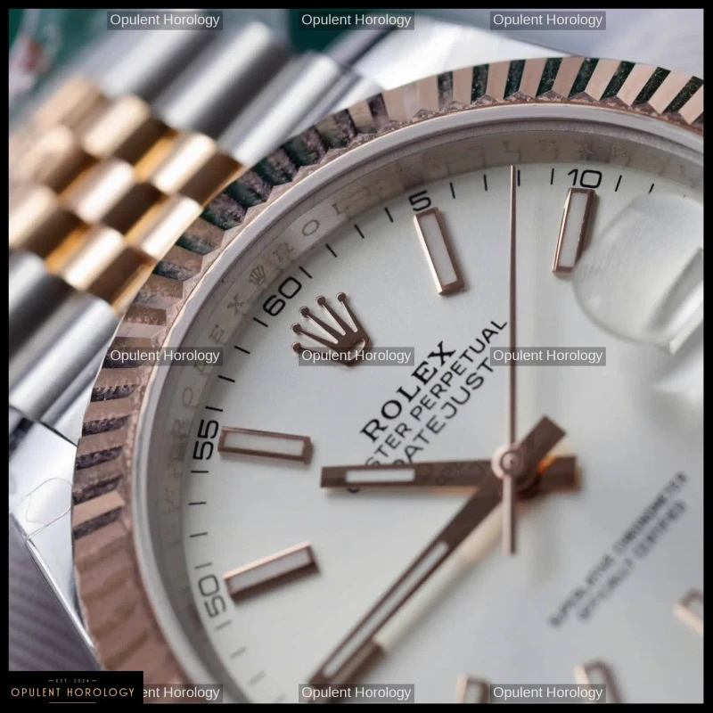 Rolex Datejust Gold Plated Luminous Markers Automatic 41mm