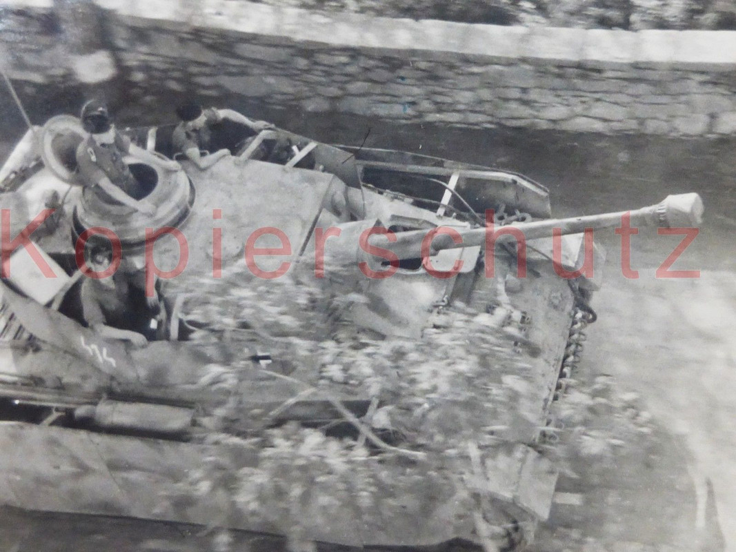 Panzer PzKpfw IV Kennung 414 Seitenschürzen in S