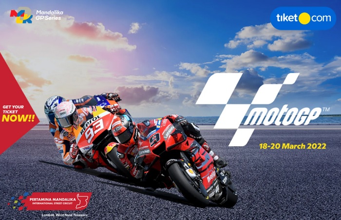 Tiket.com telah ditunjuk sebagai mitra aplikasi tiket dan travel untuk gelaran MotoGP Mandalika 2022 oleh promotor dan penyelenggara acara, yakni Mandalika Grand Prix Association (MGPA) dan Dorna Sports.