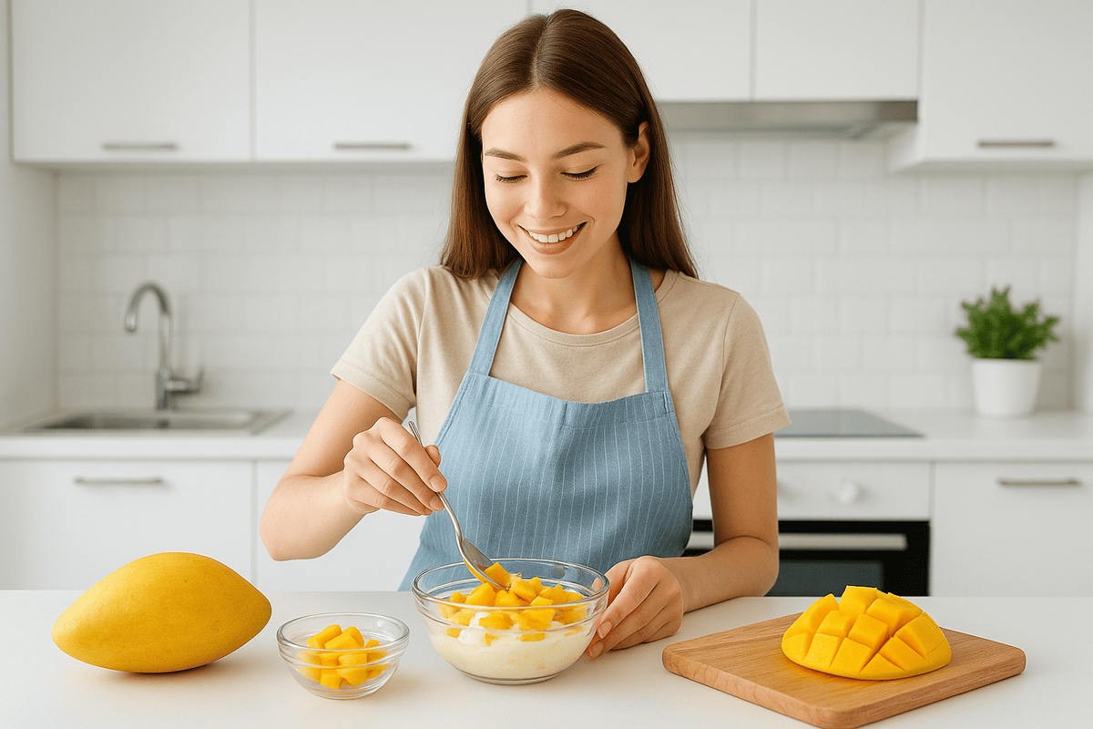 No-Bake Mango Delight Dessert | مینگو ڈیلائٹ میٹھا