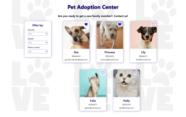 Pet Finder Center