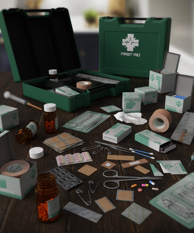 Medical Kit Props