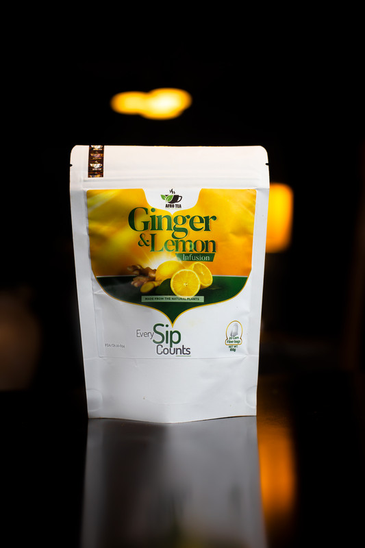 AfroTea Lemon and Ginger Infusion