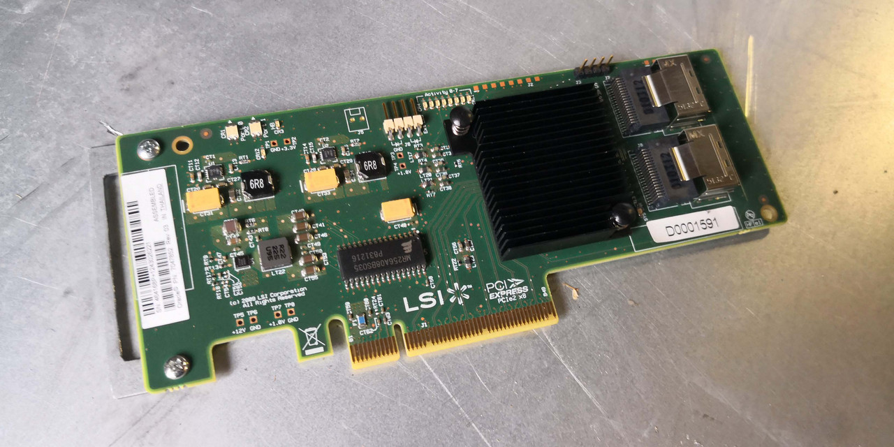 Sun Oracle 7047853 Dual Port 6GB SAS 6Gb//s PCI-E Host Bus Adapter